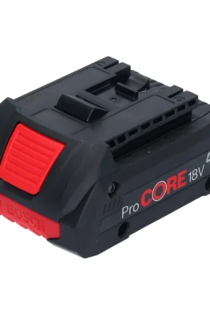 Réduction Bosch GBA 18 V 4,0 Ah / 4000 mAh ProCORE Batterie à insertion Professional Li-Ion ( 1600A016GB )
