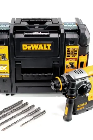 DeWalt DCH 273 NT 18 V Brushless Perforateur-burineur SDS-Plus + Coffret TSTAK + 5 forets - sans Batterie, sans Chargeur Meilleure Vente