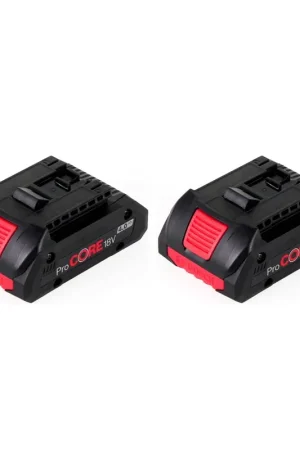 Achetez Aujourd'hui Bosch ensemble de - 2x Batteries GBA 18V 4,0 Ah / 4000 mAh ProCORE Professional Li-Ion