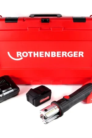 Retour Gratuit Rothenberger ROMAX 4000 18 V Li-Ion Sertisseuse sans fil pour raccords + Coffret + 1x Batterie 4,0 Ah + Chargeur ( 1000001840 )