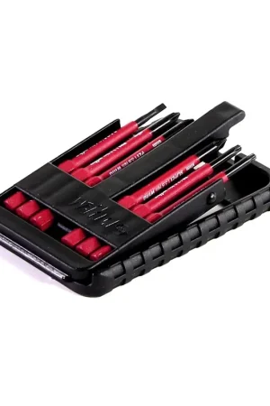 Prix Bas Wiha Set d'embouts Slim electric: Schlitz / Phillips / Pozidriv / Torx, 6 pcs. (44366)