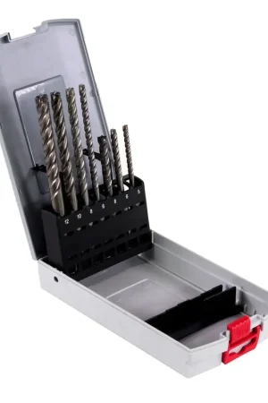 Expédition Rapide Bosch SDS-plus 7X Foret pour perforateur, 5/6/6/8/8/10/12 mm, tête à 4 taillants, 7 pcs, (2607017502)