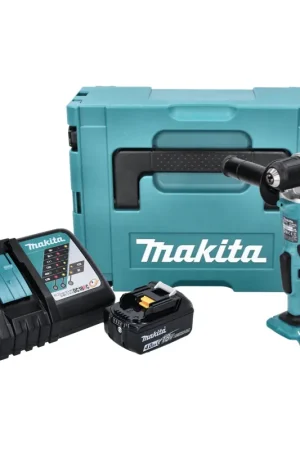 Makita DDA 351 RM1J perceuse d'angle sans fil 18 V 13,5 Nm + 1x batterie 4,0 Ah + chargeur + Makpac Offre Spéciale