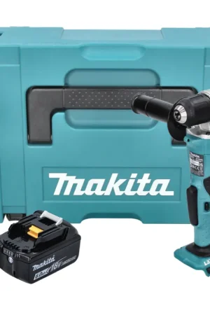 Makita DDA 351 G1J Perceuse angulaire sans fil 18 V 13,5 Nm + 1x Batterie 6,0 Ah + Coffret Makpac - sans chargeur Commander Maintenant