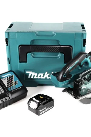 Vente Flash Makita DCS 553 RT1J Scie circulaire à métaux sans fil 18V 150 mm Brushless + 1x batterie 5,0Ah + chargeur + Makpac