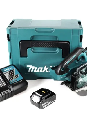Makita DCS 553 RG1J Scie circulaire à métaux sans fil 18V 150 mm Brushless + 1x batterie 6,0Ah + chargeur + Makpac Vente Flash
