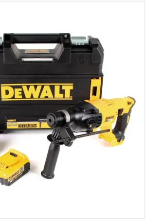 DeWalt DCH 133 M1 Marteau combiné sans fil 18V 2,6J SDS plus Brushless + 1x batterie 4,0Ah + chargeur + TSTAK Prix Bas