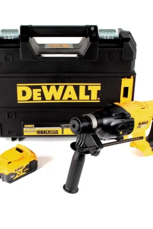 DeWalt DCH 133 NT Marteau combiné sans fil 18V 2,6J SDS plus Brushless + 1x batterie 5,0Ah + TSTAK - sans chargeur Quantité Limitée