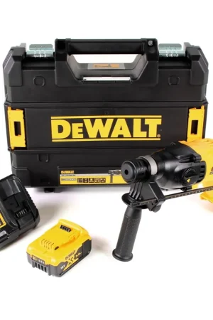 DeWalt DCH 133 P1 Marteau combiné sans fil 18V 2,6J SDS plus Brushless + 1x batterie 5,0Ah + chargeur + TSTAK Dernier Modèle