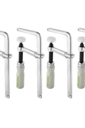 Festool Pinces-étaux FSZ 120 4 pièces ( 2x 489570 ) Paiement Sécurisé