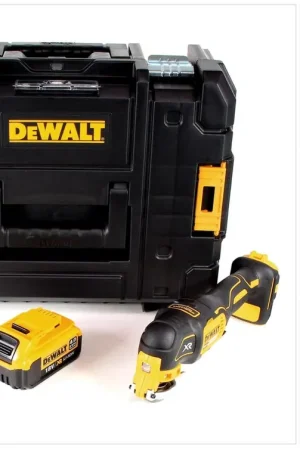 Prix Choc DeWalt DCS355NT Outil oscillant multi-cutter sans fil 18V Brushless Solo + 1x Batterie 4,0Ah + Coffret TSTAK - sans chargeur