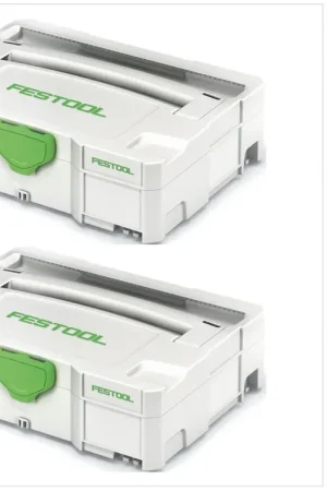 Acheter En Ligne Festool Systainer T-LOC SYS 1 TL 2 x Coffrets à outils - Gris clair - Combinables (497563)