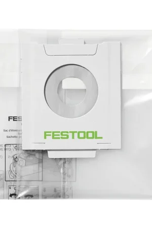 Festool ENS-CT 48 AC/25 Sacs à déchets, 25 pièces ( 5x 497540 ) pour aspirateur mobile Autoclean CT 48 AC Bon Marché