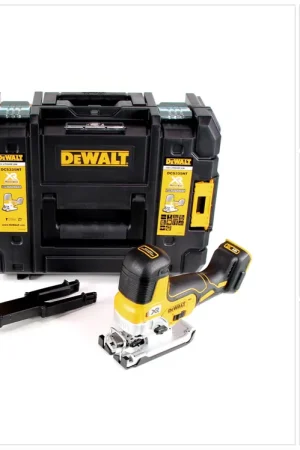 Petit Prix DeWalt DCS 335 NT Scie sauteuse sans fil 18 V Brushless LED + Coffret de transport - sans Batterie, sans Chargeur