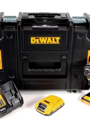DeWalt DCF 809 D1T Visseuse à chocs sans fil 18 V Brushless Li-Ion + Coffret de transport + 1x Batterie 2,0 Ah + Chargeur Paiement Sécurisé