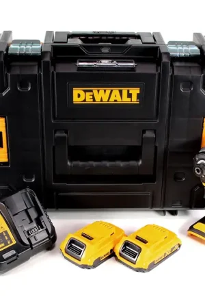 Dernier Modèle DeWalt DCF 809 D2T Visseuse à chocs sans fil 18 V Brushless Li-Ion + Coffret de transport T-STAK + 2x Batteries 2,0 Ah + Chargeur
