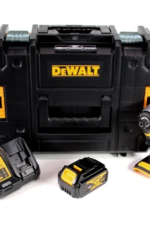 DeWalt DCF 809 M1T Visseuse à chocs sans fil 18 V Brushless Li-Ion + Coffret de transport T-STAK + 1x Batterie 4,0 Ah + Chargeur Prix Réduit