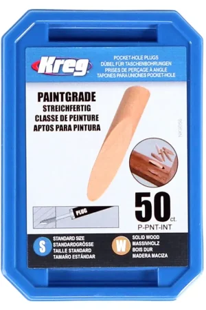 KREG Pocket-Hole Chevilles en bois massif raccourcissables - 50 pièces. ( P-PNT ) Prix Réduit