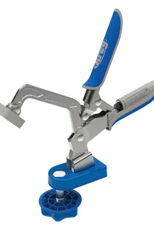 Meilleur Prix KREG Bench Clamp & Base ( Système de pince de travail ); Serre-joint d'établi 76mm ( KBC3-BAS ) Automaxx avec adaptateur pour établi 3/4"