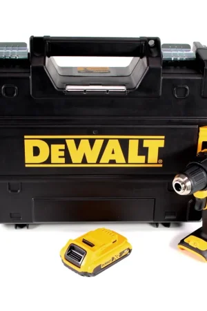 DeWalt DCD708NT Perceuse-visseuse sans fil 18V Li-Ion Brushless + 1x Batterie 2,0Ah + Coffret - sans chargeur Réduction