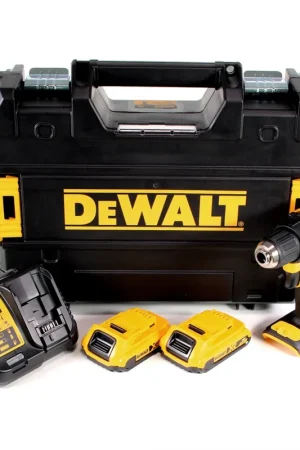 Commande En Gros DeWalt DCD708D2T Perceuse-visseuse sans fil 18V Li-Ion Brushless + 2x Batteries 2,0Ah + Chargeur + Coffret