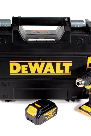 Offre Exclusive DeWalt DCD708NT Perceuse-visseuse sans fil 18V Li-Ion Brushless + 1x Batterie 4,0Ah + Coffret - sans chargeur