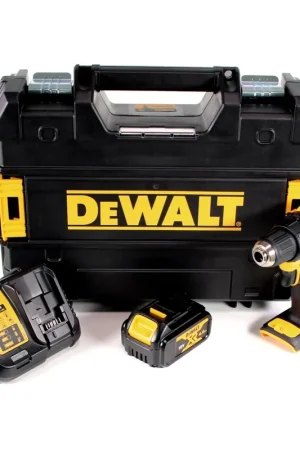 Authentique DeWalt DCD708M1T Perceuse-visseuse sans fil 18V Li-Ion Brushless + 1x Batterie 4,0Ah + Chargeur + Coffret