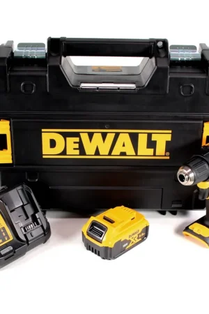 DeWalt DCD708P1T Perceuse-visseuse sans fil 18V Li-Ion Brushless + 1x Batterie 5,0Ah + Chargeur + Coffret Acheter En Ligne