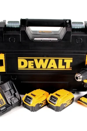 Livraison Express DeWalt DCD708P2T Perceuse-visseuse sans fil 18V Li-Ion Brushless + 2x Batteries 5,0Ah + Chargeur + Coffret