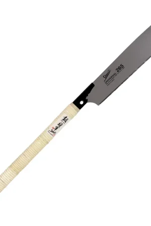 Seulement Aujourd'hui Shogun Scie japonaise universelle à manche longue en bois de lame 265 mm (OK-265RC) - Fabriqué au Japon