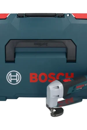 Bosch GSC 12V-13 Cisaille à tôle sans fil 12V + Coffret de transport L-BOXX ( 060192610A ) - sans Batterie, sans Chargeur Meilleur Choix