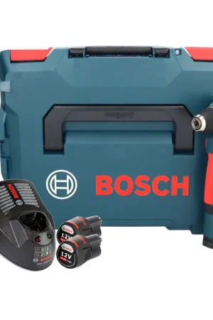 Bosch Professional GWB 12V-10 Perceuse d'angle sans fil 12 V 11 Nm + 2x batterie 3,0 Ah + chargeur + L-Boxx Acheter En Ligne