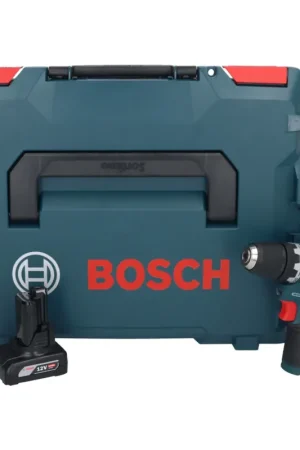 Bosch GSR 12V-35 Professional Perceuse-visseuse sans fil 12 V 35 Nm Brushless + 1x batterie 6,0 Ah + L-Boxx - sans chargeur Meilleur Prix