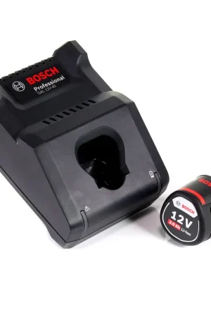 Offre Limitée Bosch GAL 12V-40 Professional chargeur rapide pour batteries 12V ( 1600A019R3 ) + 3,0 Ah batterie ( 1600A00X79 )