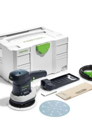 Festool ETS 150/5 EQ-Plus Ponceuse excentrique 310 W -150 mm + Systainer ( 575056 ) Réduction