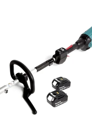 Satisfait Ou Remboursé Makita DUX 60 F Appareil multifonction sans fil pour jardinier 36V (2x 18V) + 2x Batteries 3.0Ah - sans chargeur