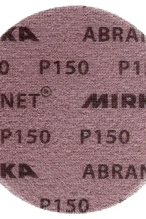 Vente Flash Mirka ABRANET Disque abrasif auto-agrippant 150 mm P150, 50 pcs. (5424105015)