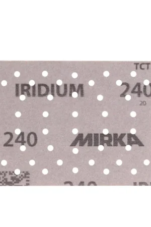 Mirka IRIDIUM Bandes abrasives auto-agrippantes 81x133mm G240, 100pcs. (246B109925) Nouvel Arrivage