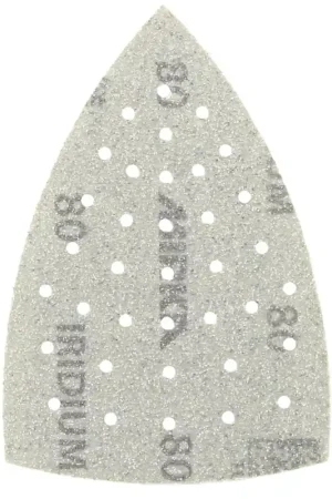 Achat Immédiat Mirka IRIDIUM Delta feuilles abrasives grip 100x152x152mm K80 50 pièces ( 246JQ05080 )