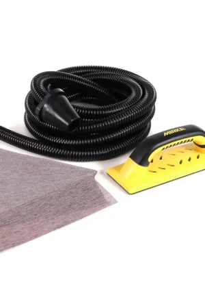 Meilleur Choix Mirka Handy Kit Cale de ponçage aspirante 80x230mm + 5x Abrasifs + 1x Tuyau d'extracttion (KIT01HANDY)