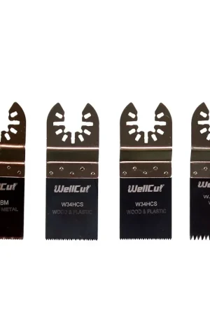 WellCut MT-4 Multi Tool Set de 4 lames pour outils multifonctions OIS Long life Achetez Aujourd'hui