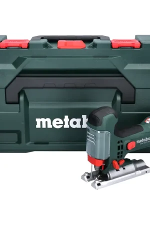 Metabo STA 18 LTX 100 Scie sauteuse sans fil 18V ( 601002840 ) + Coffret de transport - sans batterie, sans chargeur Jusqu'à Épuisement Des Stocks