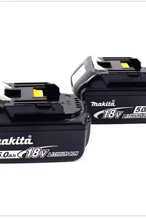 Makita Batteries BL 1850 B 5 Ah - 18 V( 197280-8 ) - 2 pièces Nouvelle Collection