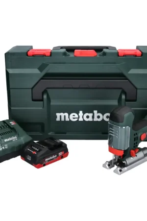 Metabo STA 18 LTX 100 Scie sauteuse sans fil 18V ( 601002840 ) + 1x Batterie 4,0Ah + Chargeur + Coffret de transport Expédié Aujourd'hui