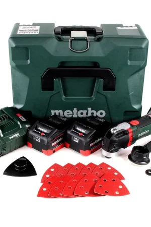 Metabo MT 18 LTX Outil multifonctions sans fil 18V ( 613021840 ) Compatible OIS/Starlock + 2x batterie 5,5Ah + chargeur + coffret Must-Have