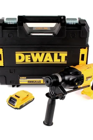 Commande En Gros DeWalt DCH 133 NT Marteau combiné sans fil 18V 2,6J SDS plus Brushless + 1x batterie 2,0Ah + TSTAK - sans chargeur