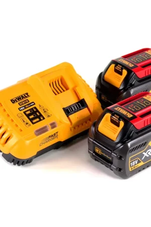 DeWalt DCB 118 T2 XR FLEXVOLT Chargeur + 2x Batteries 6,0 Ah Commande En Gros
