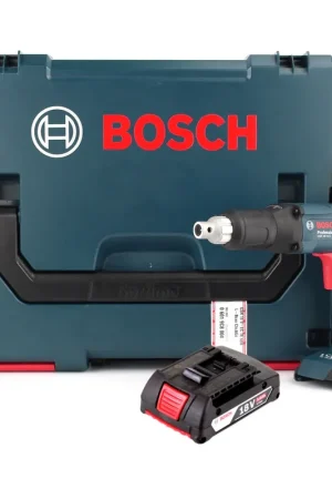 Bosch GSR 18 V-EC TE Visseuse plaquiste sans-fil 18V 25Nm Brushless + 1x Batterie 2,0Ah + Coffret de transport L-Boxx - sans chargeur Nouvelle Collection