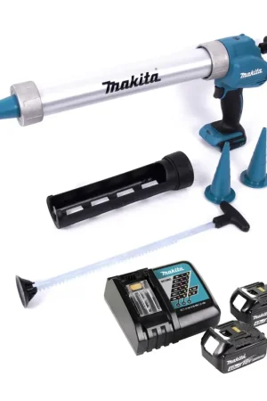Makita DCG 180 RMX Pistolet à cartouche sans fil 18 V 300 / 600 ml + 2x batterie 4,0 Ah + chargeur Vente Directe