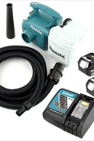 Offre Du Jour Makita DVC 350 RF Aspirateur sans fil 18V + 2x batterie 3,0Ah + chargeur